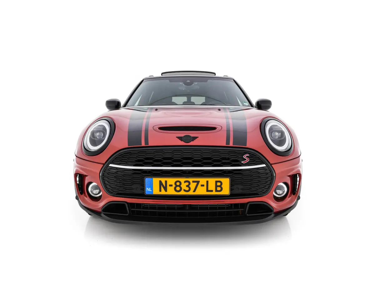 Mini 2.0 Cooper S ALL4 Premier Plus JCW (INCL-BTW) Aut * PANO | LEATHER | FULL-LED | HEATED-SPORTSEATS | DIGI-COCKPIT | AMBIENT-LIGHT | PRIVACY-GLASS | HEAD-UP | PDC | CAMERA | DAB  | KEYLES