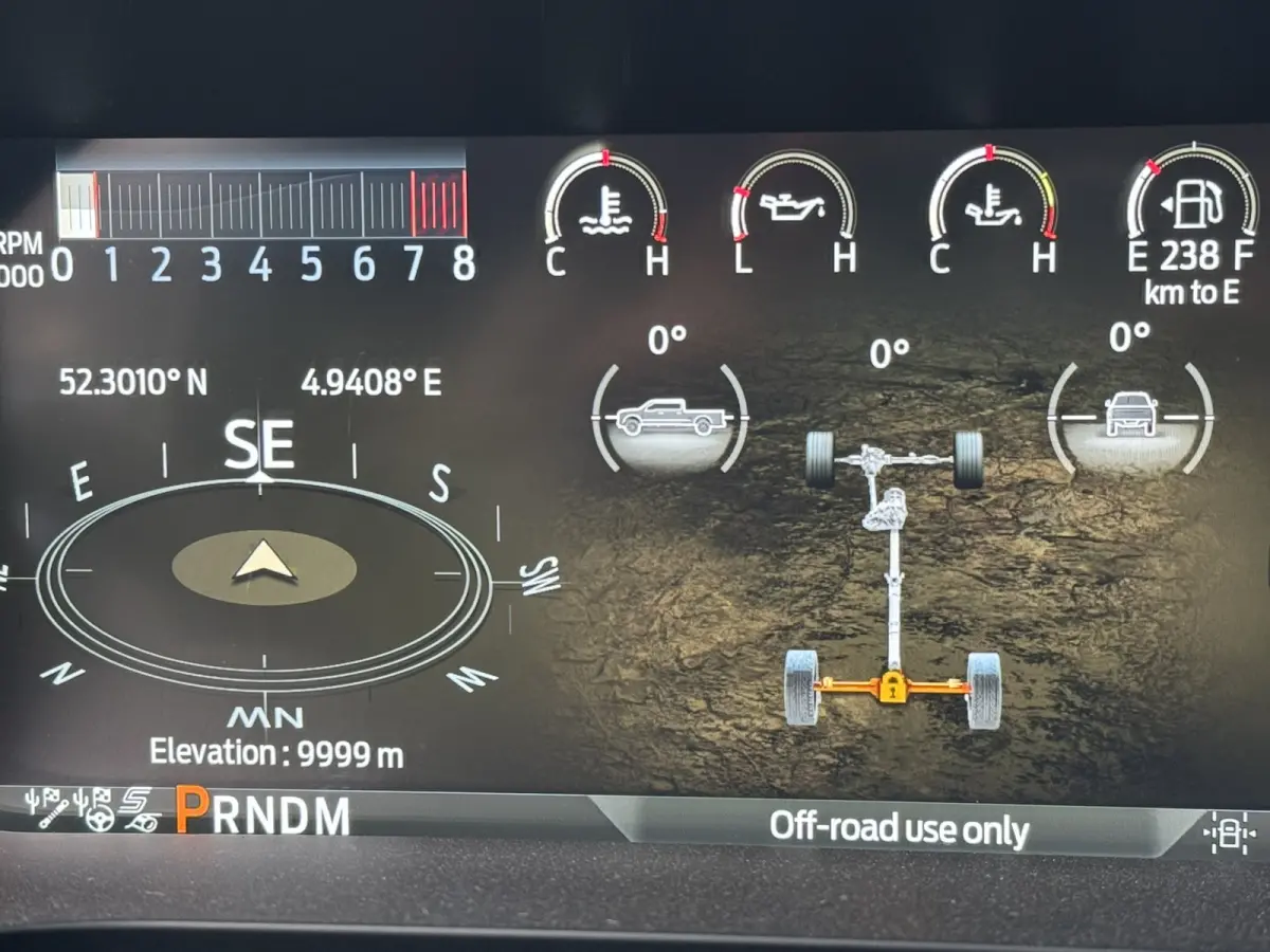 F-150 5.2 V8 RAPTOR R BPM-VRIJ 730 PK Facelift HUD