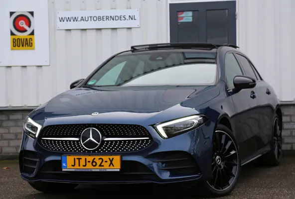 250 e AMG Line Plug in hybride*Perfect MB Onderh.*BTW*1ste Eig.*Pano/Sfeer/Night/MBUX/Apple Carplay-Android/Multi Beam LED Koplamp./Diamond Grille/DAB/Stoelverw./Half Leder/Parkeersens.V+A/1