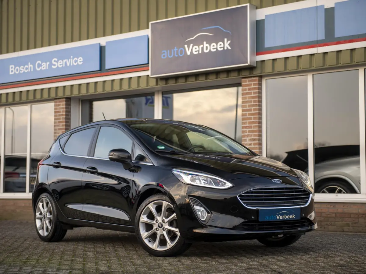 1.0 EcoBoost Titanium | Navi & Apple Carplay / Android Auto | 17" LMV | Lane Assist | Dode hoek sensor | Inklapb. spiegels | Camera
