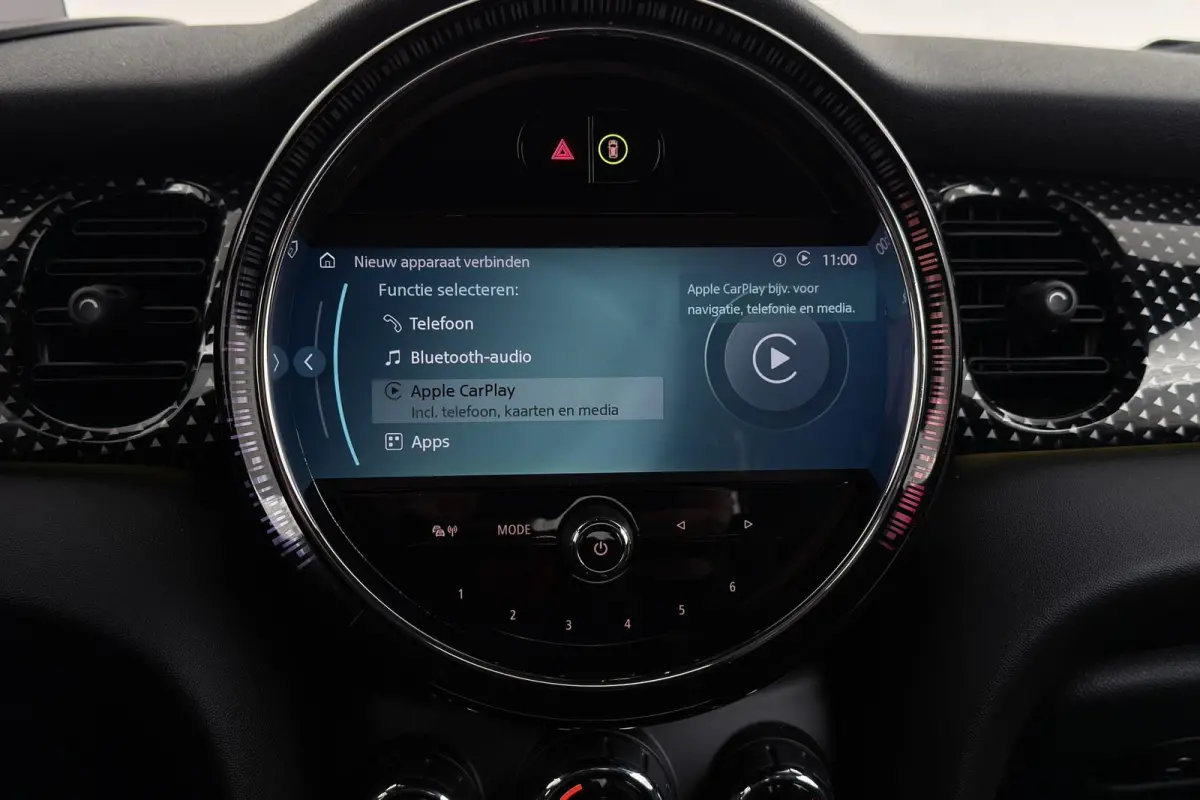 Mini 1.5 SideWalk | Org NL | Head-Up | Leer | Sportstoel | CarPlay | Camera | Stoelverwarming | Climate Control