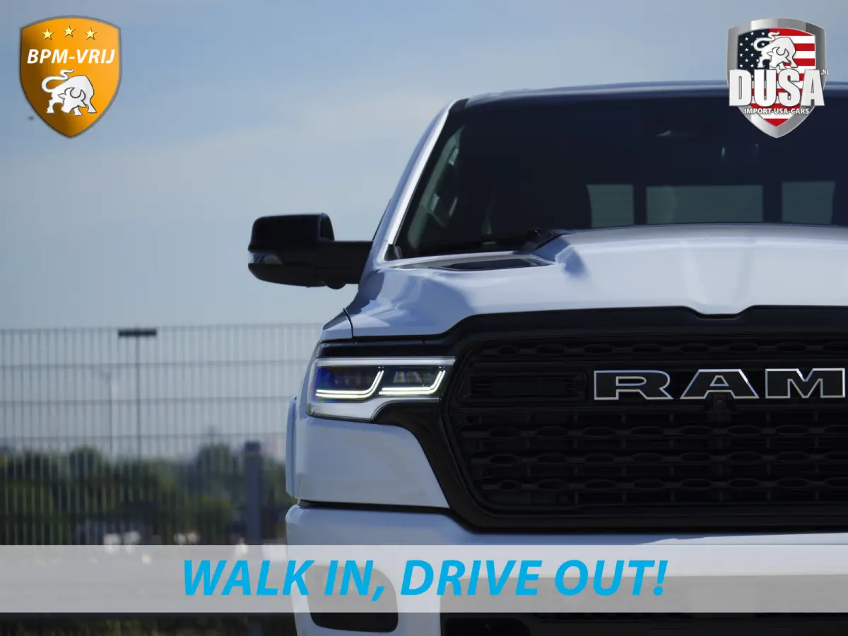 | 1500 | Limited | Night | 3.0L Twin-Turbo I6 | High Output | Passenger Display | 14,4 Touch Screen | Harman Kardon | RAMBOX Getoonde accessoires zijn verkrijgbaar tegen meerprijs