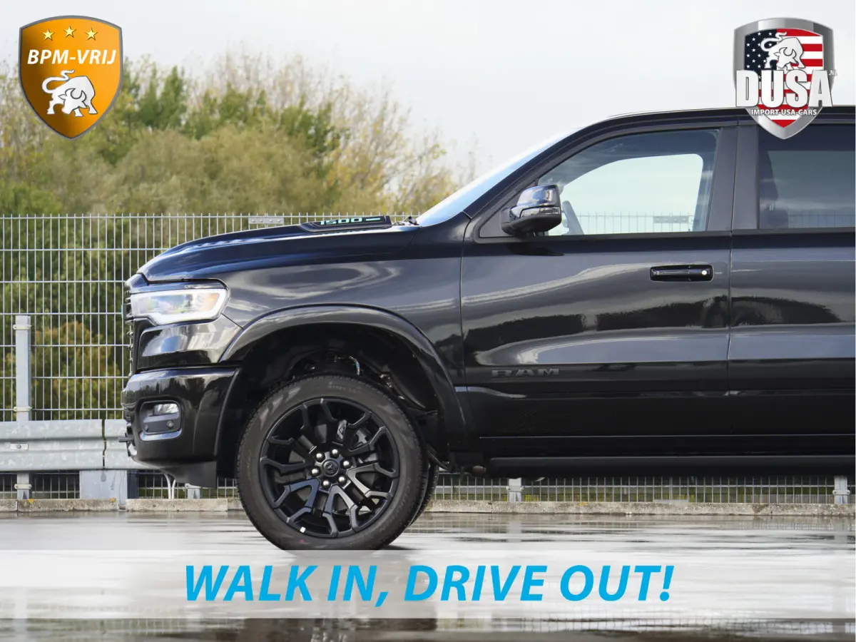 | 1500 | Limited | 3.0L Twin-Turbo I6 | High Output | BPM-VRIJ Passenger Display | 14,4 Touch Screen  | RAMBOX Getoonde accessoires zijn verkrijgbaar tegen meerprijs