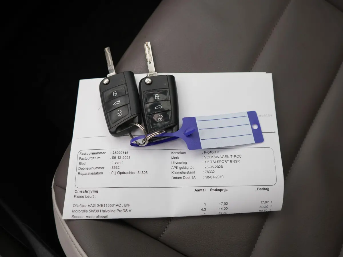 1.5 TSI Sport Business R AUTOMAAT | PANORAMADAK | LEDER | 2X R-LINE | NAVIGATIE | PDC | CLIMA | STOELVERWARMING | LMV | BLEUTOOTH | 12 MAANDEN BOVAG GARANTIE |