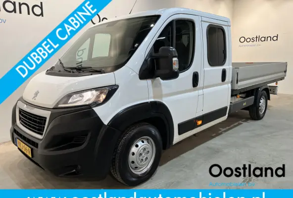 2.2 HDi 165 PK L4 Pro Zwaar DC 6 pers. Open Laadbak / Luchtvering / Trekhaak 3.000 KG / Airco / Cruise Control / Navigatie