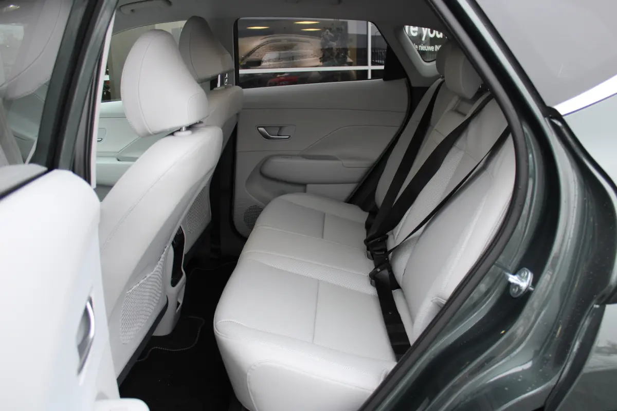 Premium 65.4 kWh | Wit leder | 360 camera | Elektrische bedienbare voorstoelen | | Achterstoelen verwarmd | Airco (automatisch) | Audio installatie premium