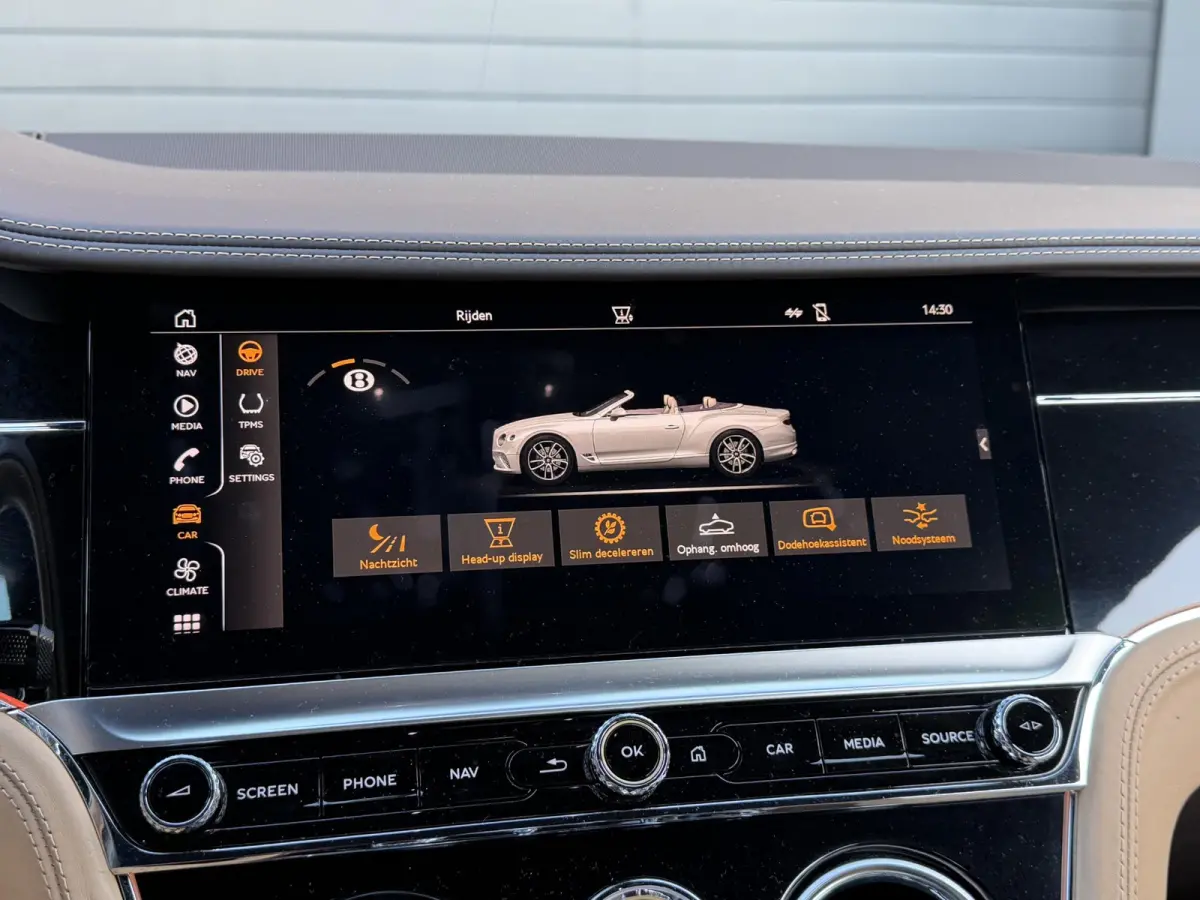 6.0 W12 New Bentley Service | 360* Camera | Massage | Head-Up | Nightvision | Stoelverwarming/Koeling | Adaptive Cruise Control | DAB |