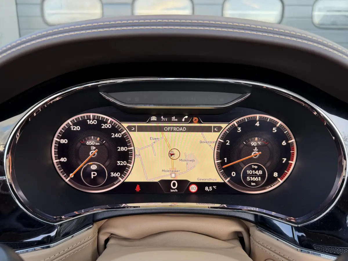 6.0 W12 New Bentley Service | 360* Camera | Massage | Head-Up | Nightvision | Stoelverwarming/Koeling | Adaptive Cruise Control | DAB |