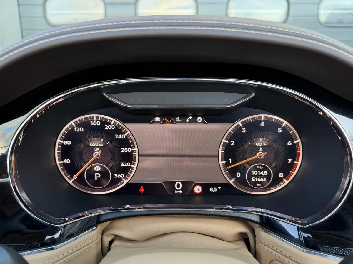 6.0 W12 New Bentley Service | 360* Camera | Massage | Head-Up | Nightvision | Stoelverwarming/Koeling | Adaptive Cruise Control | DAB |