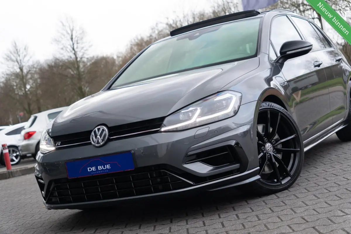 7.5 2.0 TSI 4Motion R 310PK DSG-7|Panoramadak|DynAudio|Discover Pro|Alcantara|Pretoria|CarPlay|ACC|Virtual|Indium Grey|Dealer onderhouden