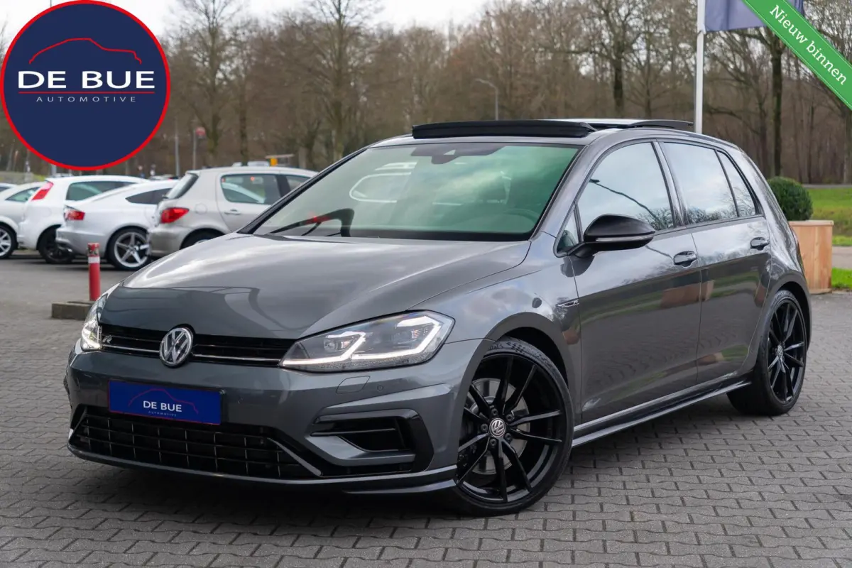 7.5 2.0 TSI 4Motion R 310PK DSG-7|Panoramadak|DynAudio|Discover Pro|Alcantara|Pretoria|CarPlay|ACC|Virtual|Indium Grey|Dealer onderhouden