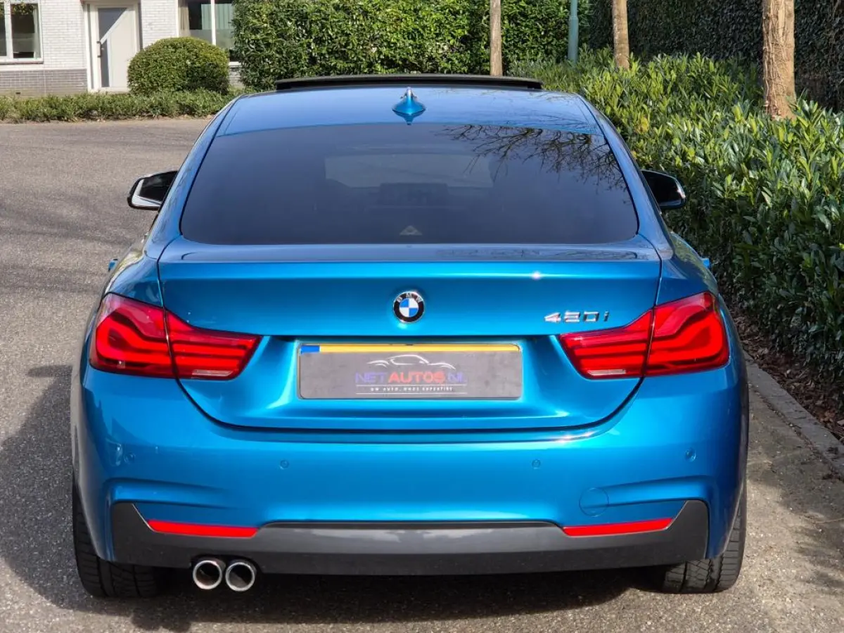420i M Sport GARANTIE snappper-rocks-blue metallic 2e-Eig Pano Apple CarPlay Trekhaak LED NAP