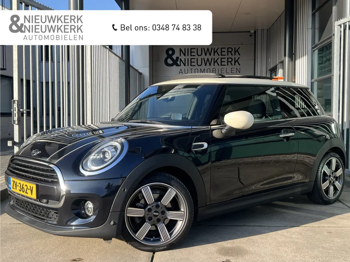 Mini 1.5 60 Years Edition VOL! | AUTOMAAT | HEAD-UP DISPLAY | LEDER | SCHUIF/KANTELDAK | CARPLAY/ANDROID | HARMAN/KARDON | NAVI | ADAPTIVE CRUISE CONTROL | PDC V+A | CLIMATE CONTROL | LMV 17