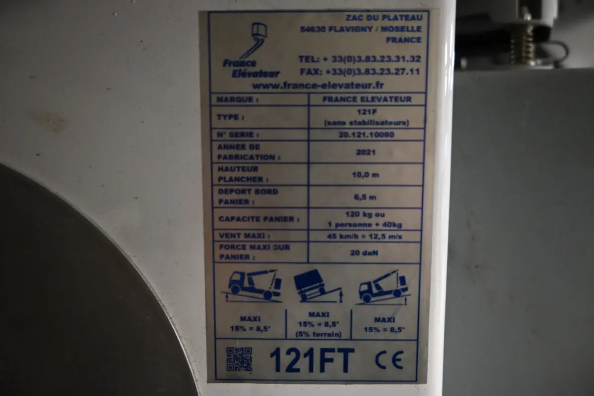 316 CDI L2H2 Lift Hoogwerker, France Elevateur 121FT