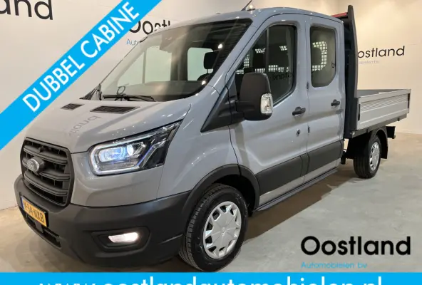 2.0 TDCI L2H1 130 PK DC 6 pers. Trend Open Laadbak / Euro 6 / Airco / Cruise Control / Trekhaak / Camera / Xenon / 19.400 KM !!