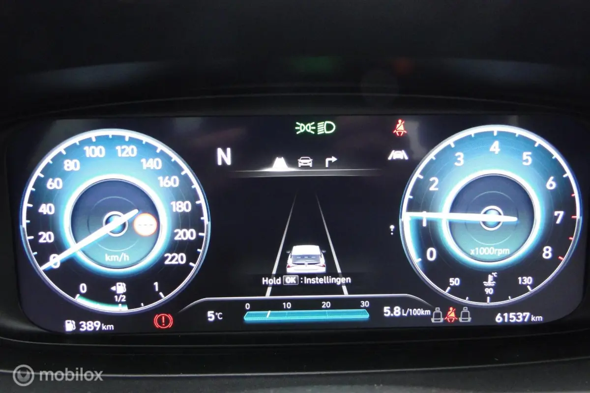 1.0, benzine, schakel, 61.537 km