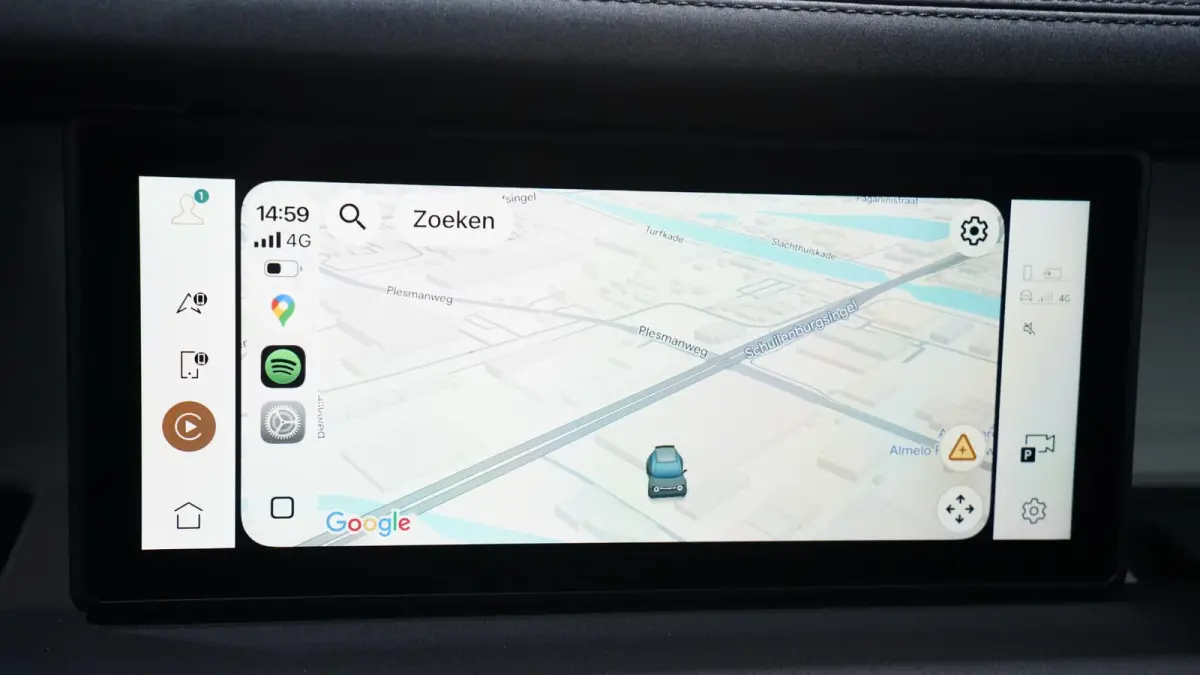 3.0 D250 Grijs Kenteken 3-Zits Leder Zwart 360 Camera, Navi, Apple Carplay, LED Koplampen