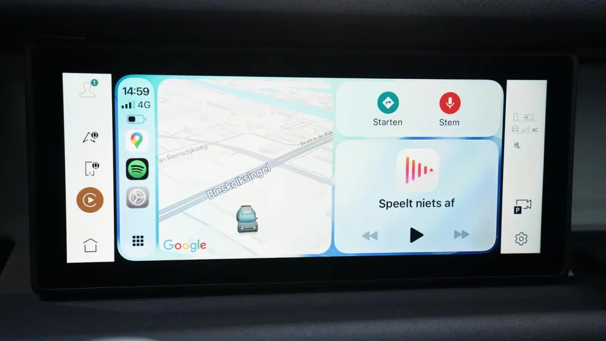 3.0 D250 Grijs Kenteken 3-Zits Leder Zwart 360 Camera, Navi, Apple Carplay, LED Koplampen