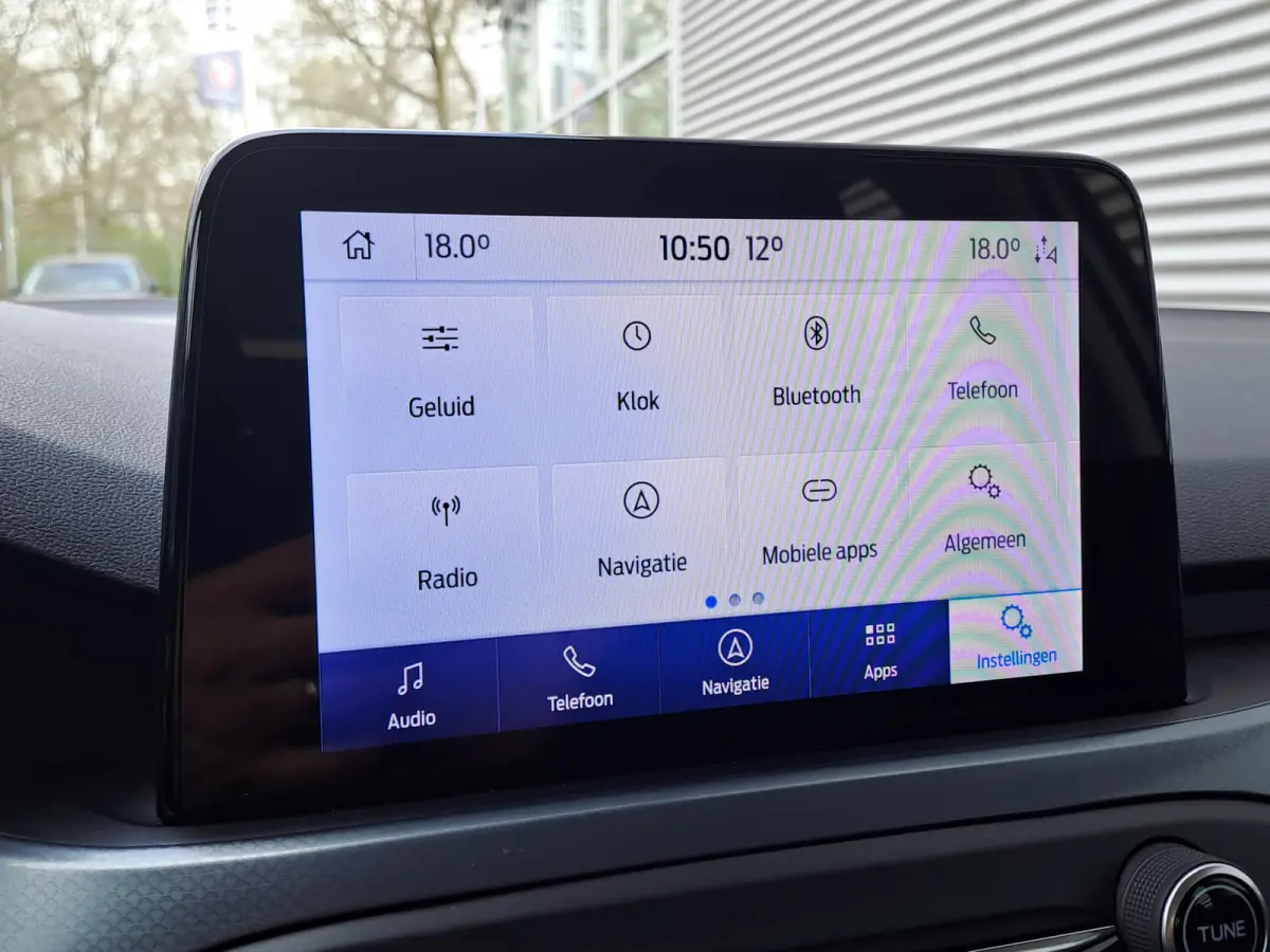 1.0 EcoBoost Active Business | Navi | PDC | Cruise | Trekhaak | ECC | Stoel, Stuur, Voorruit verwarming
