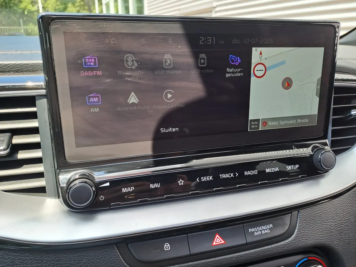 1.0 T-GDI GT-Line | Navigatie | Elektr. schuif/kanteldak | Camera | Apple Carplay/Android Auto Stoel en stuur verwarming | Sensoren