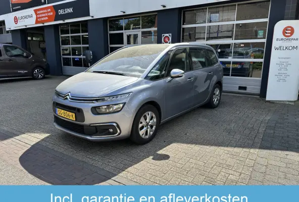 1.2 PureTech Business All-in Prijs Navi/Airco/Cruise/Park sens/Carplay/7Pers Eurorepar