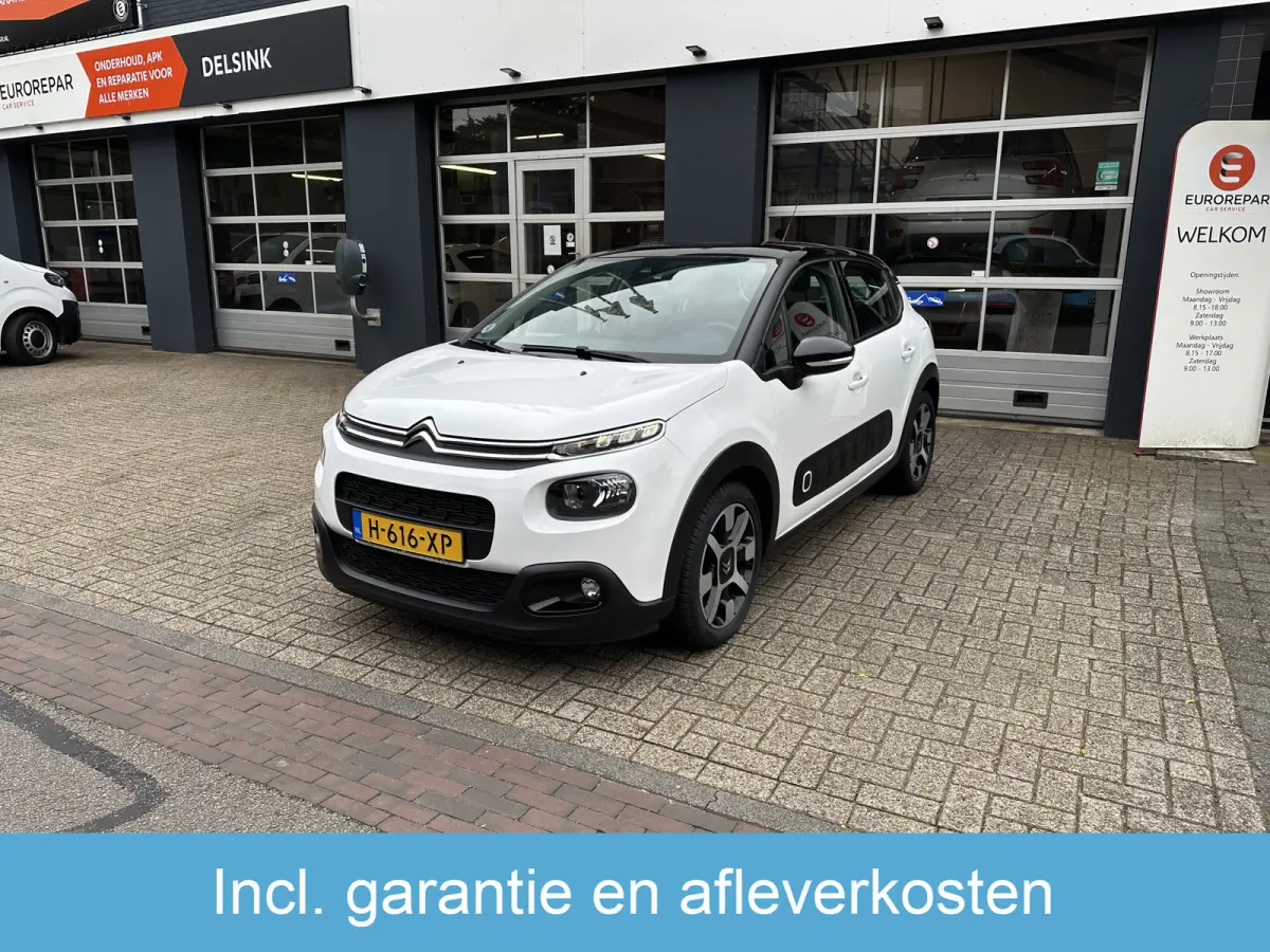 1.2 PureTech Shine Automaat All-in prijs Airco/Navi/Cruise/Camera Eurorepar