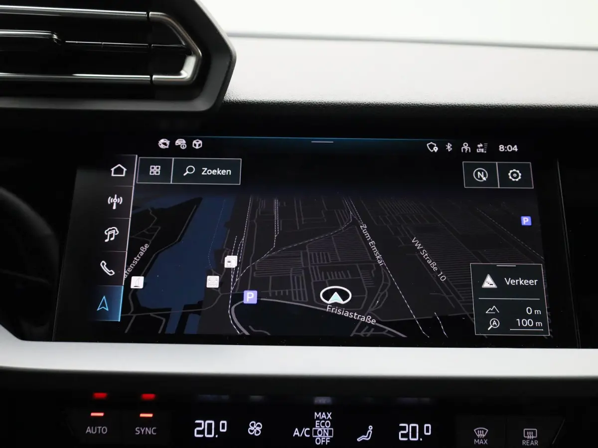 40 TFSI e S edition l Demo l Cruise control l Airco l Navigatie l Stoelverwarming l Elektr. instel. bestuurd.stoel l Parkeersensoren l Audi virtual cockpit plus l Audi drive select l Lichtme