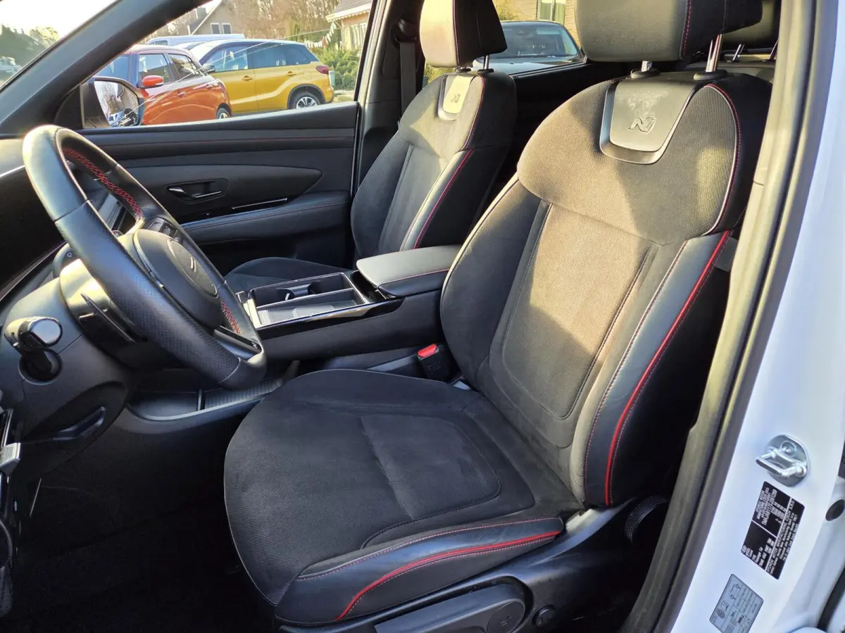1.6 T-GDI HEV N Line| NIEUW MODEL! | Full Hybrid 215 PK | Parelmoer Wit