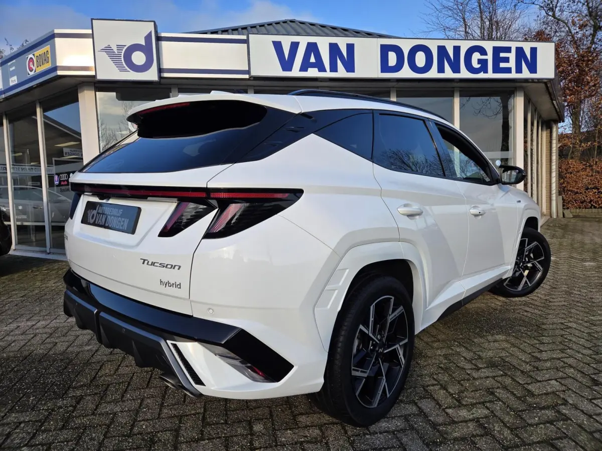 1.6 T-GDI HEV N Line| NIEUW MODEL! | Full Hybrid 215 PK | Parelmoer Wit