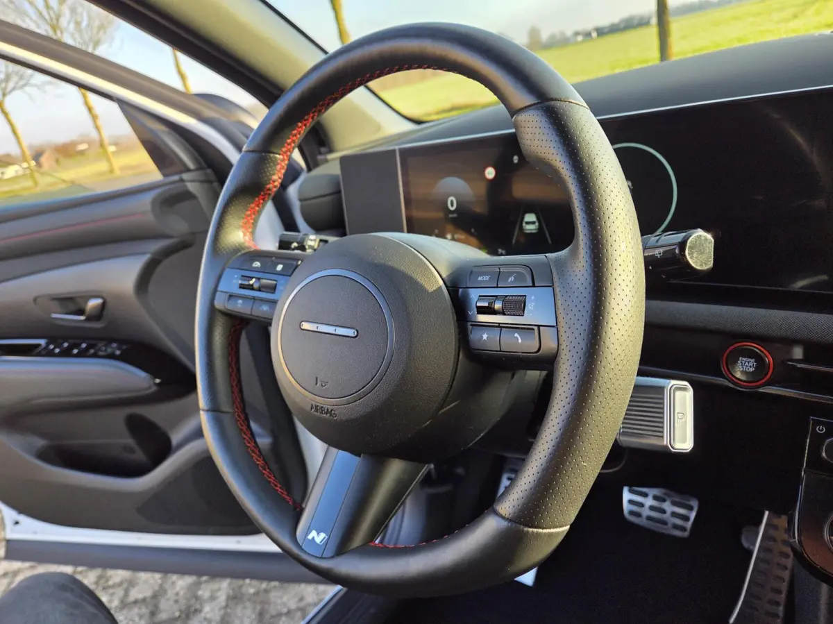 1.6 T-GDI HEV N Line| NIEUW MODEL! | Full Hybrid 215 PK | Parelmoer Wit