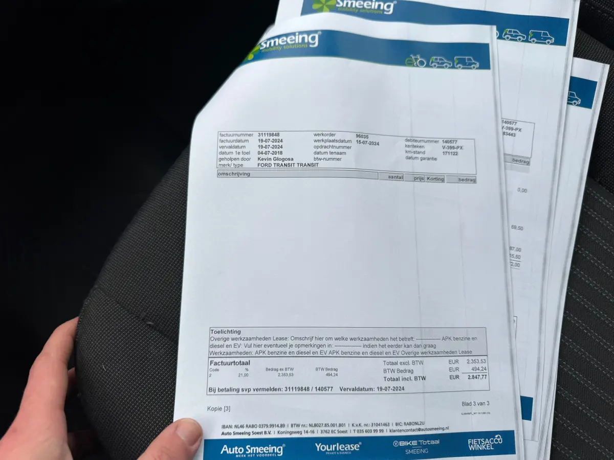 350 2.0 TDCI L4H4 Trend 100% Onderhouden Navigatie Airco