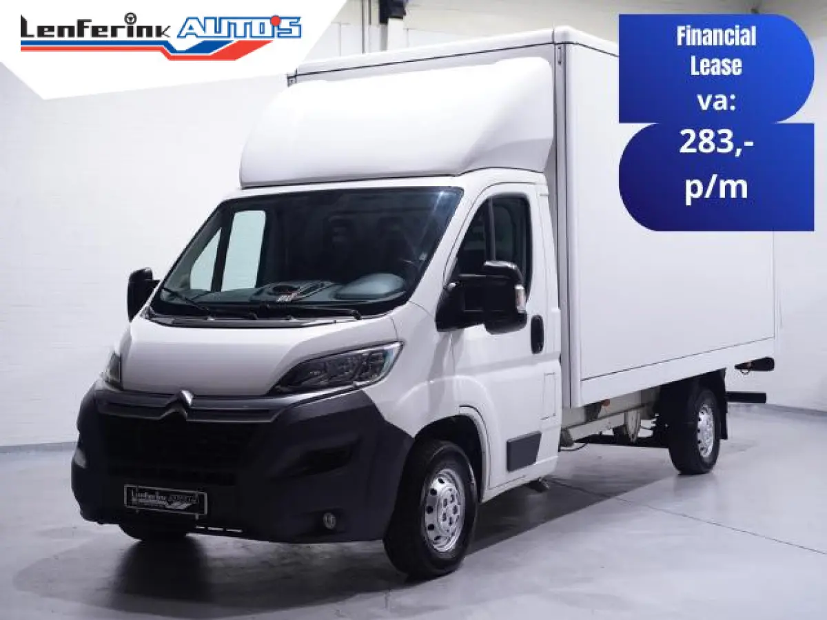 2.0 HDI 130 pk Bakwagen met Laadklep Navi Airco, Dakspoiler, Nette Staat, 3-Zits