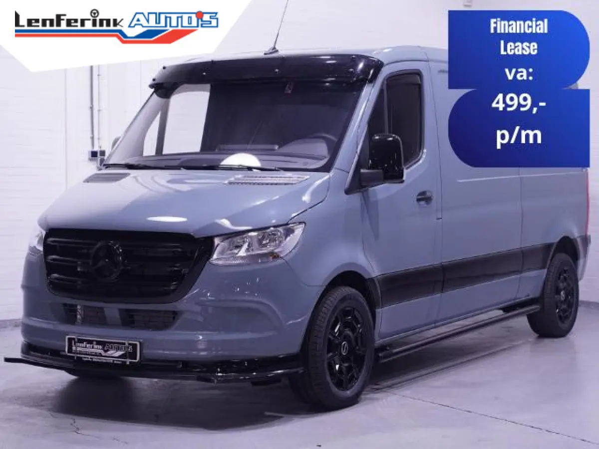 215 CDI 150 pk Black&Grey Edition L2H1 Airco, 18" LMV, Bumpers in Kleur, Zonneklep, Grille Zwart, 2-Zits