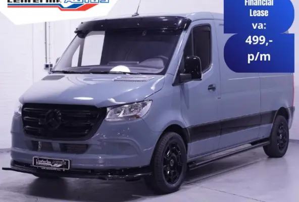 215 CDI 150 pk Black&Grey Edition L2H1 Airco, 18" LMV, Bumpers in Kleur, Zonneklep, Grille Zwart, 2-Zits
