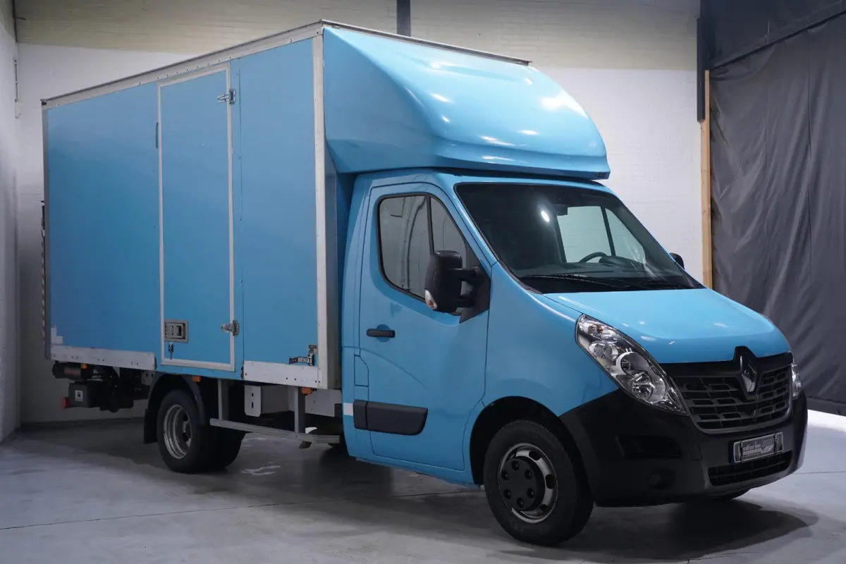 2.3 DCi 130 pk Bakwagen met Laadklep Dubbel Lucht Airco, Cruise control, Dakspoiler LxBxH 425x207x230 cm, 20m3