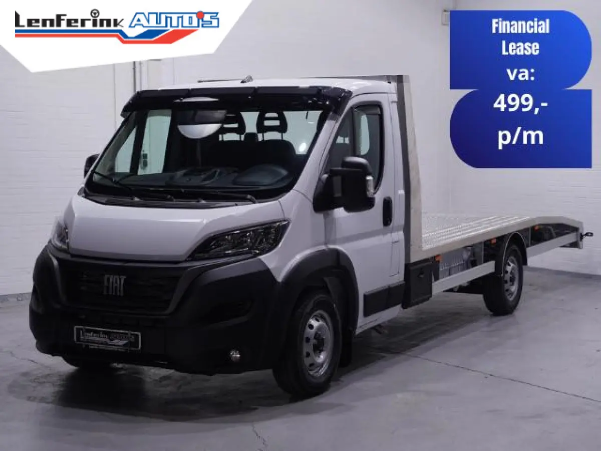 2.2 MJet 140 pk L4 Autotransporter Airco, BPM vrij Luchtvering, Cruise Control, DAB+, Nieuw, 3-Zits