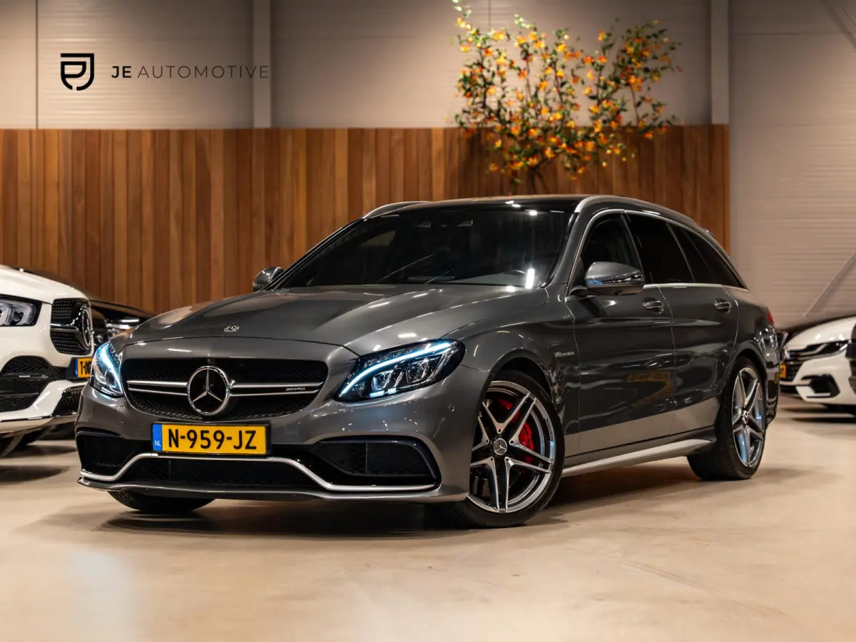 AMG C63 S 510PK, Stufe 2, Pano, 360 Camera, Command, Ambiënte Light, Cruise, PDC, Dealer Onderhouden