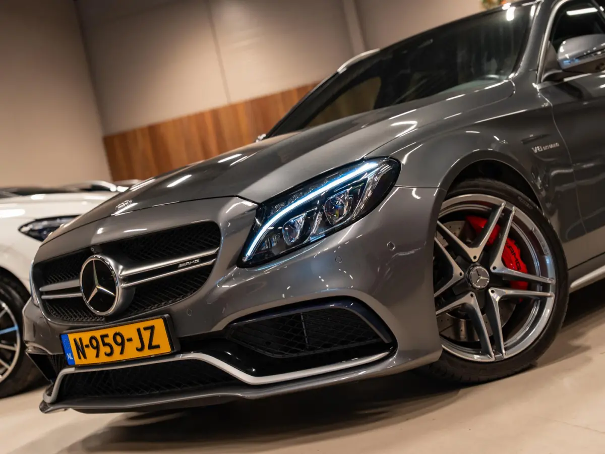 AMG C63 S 510PK, Stufe 2, Pano, 360 Camera, Command, Ambiënte Light, Cruise, PDC, Dealer Onderhouden