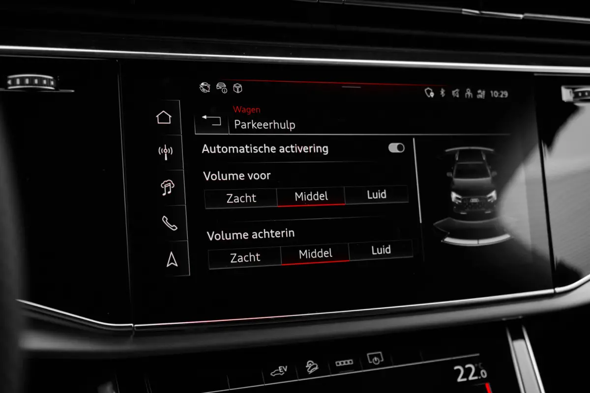 55 TFSI e quattro Pro Line S Bang & Olufsen 3D premium | Leder valcona met S-logo | Panoramadak | Achterbank plus | Privacy glas | Stuurverwarming