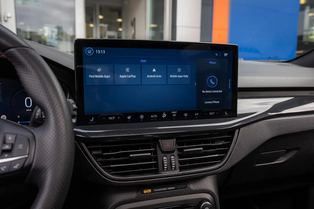 1.0 EcoBoost Hybrid ST Line X | Pano-dak | Cruise adaptief | Apple Carplay/Android Auto | Camera | Stoel+stuur verwarming | Keyless | Achteruitrijcamera | Cruise control adaptief met Stop&Go