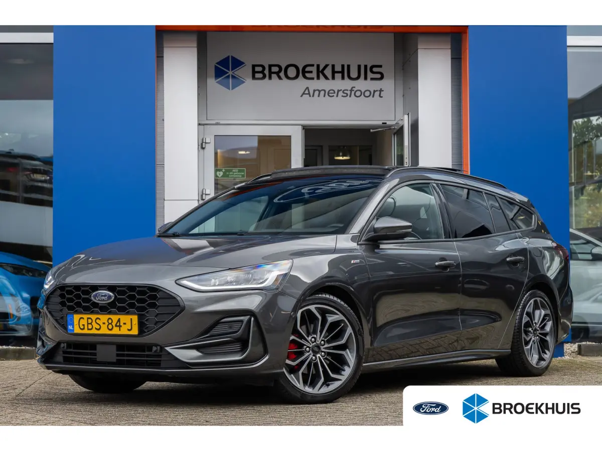 1.0 EcoBoost Hybrid ST Line X | Pano-dak | Cruise adaptief | Apple Carplay/Android Auto | Camera | Stoel+stuur verwarming | Keyless | Achteruitrijcamera | Cruise control adaptief met Stop&Go