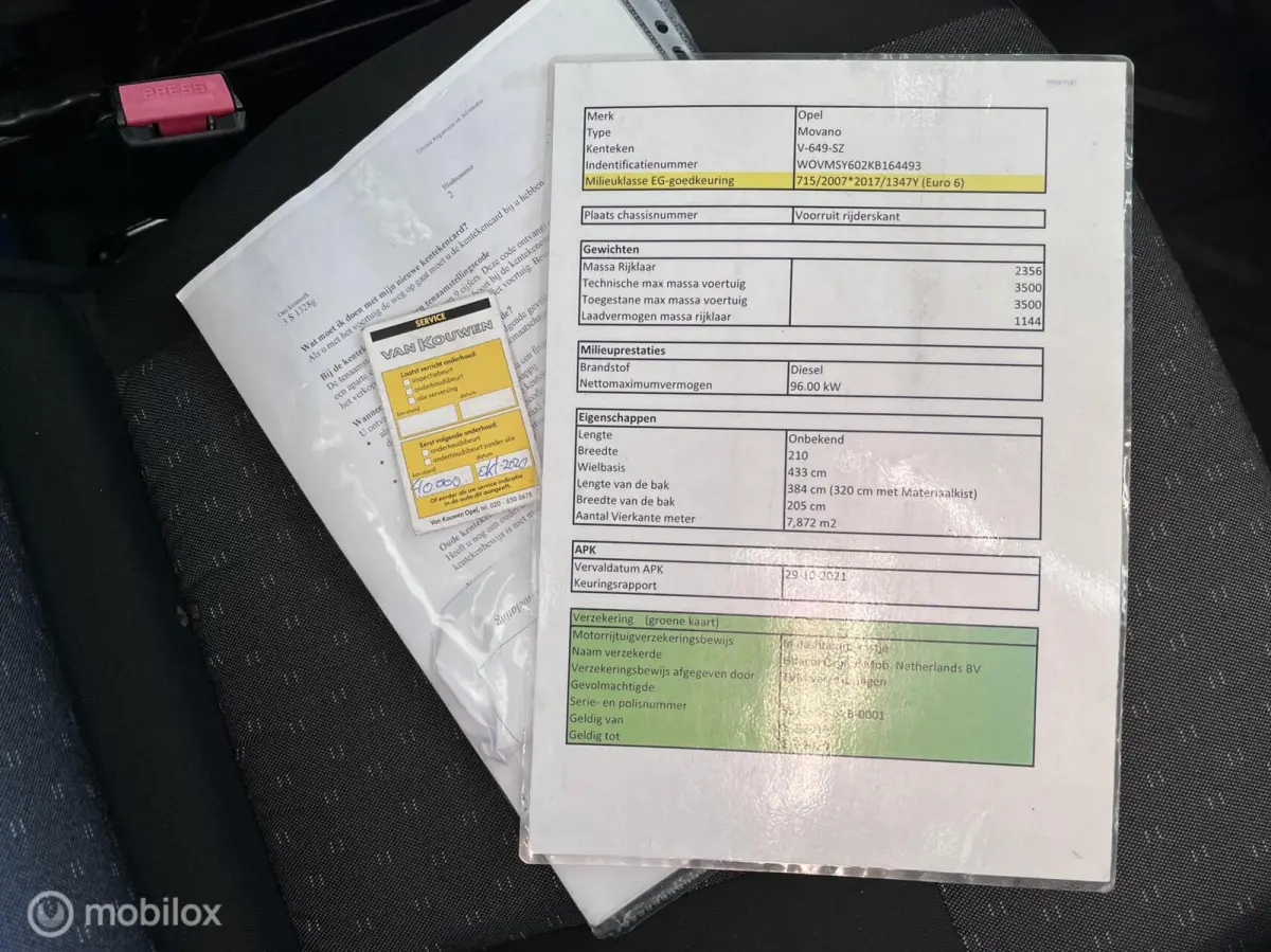 2.3 CDTI L 4 Open laadbak Pick up openlaadbak 3 zitplaatsen