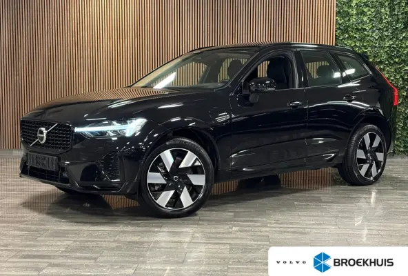 T6 AWD Recharge Ultra Dark | Head-Up Display | Harman Kardon | Adaptieve Cruise Control | Stoelverwarming voor+Achter | Stuurwielverwarming | Full LED Meesturende koplampen | Pilot Assist | 