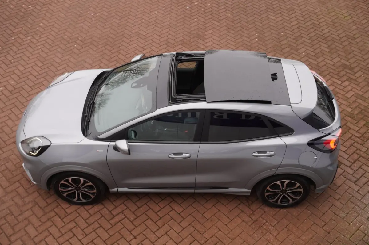 1.0 EcoBoost ST-Line 125PK= ORIG/NL+Led+Pano-dak+CarPlay+Navigatie+stuur&stoel-verw = ZOMER AKTIE !!