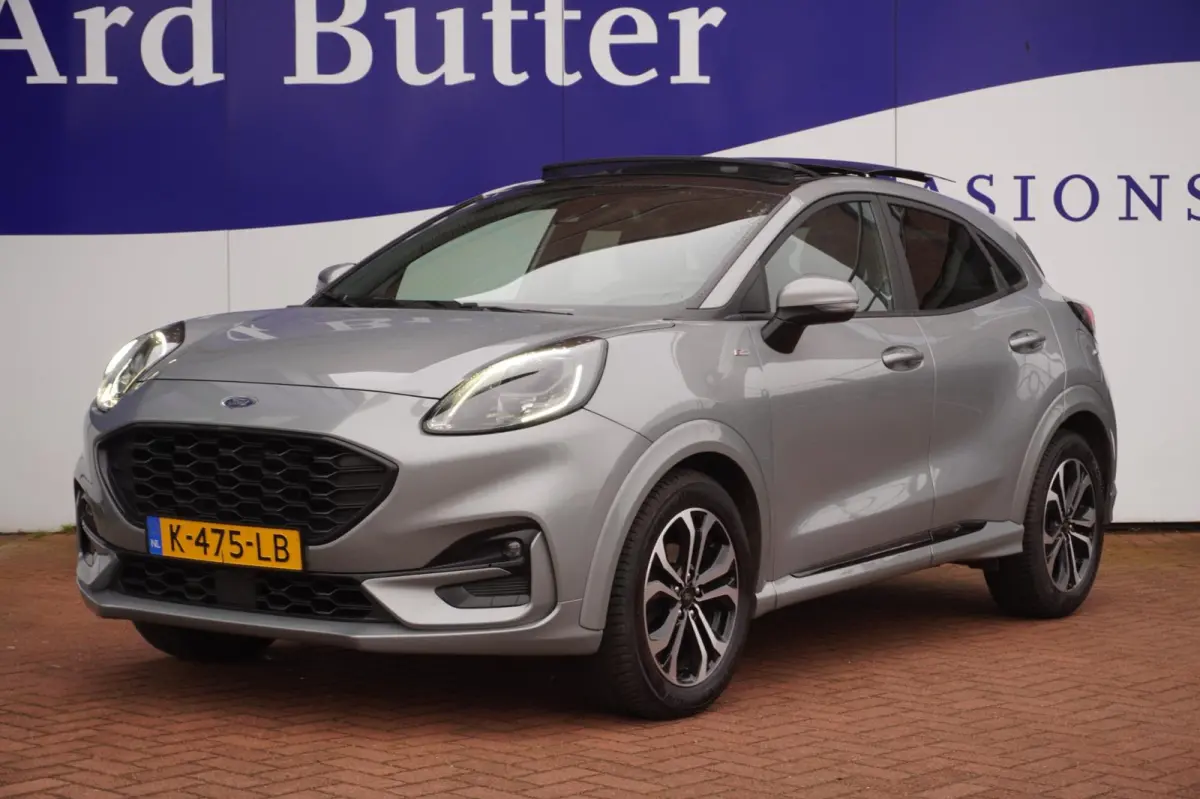 1.0 EcoBoost ST-Line 125PK= ORIG/NL+Led+Pano-dak+CarPlay+Navigatie+stuur&stoel-verw = ZOMER AKTIE !!