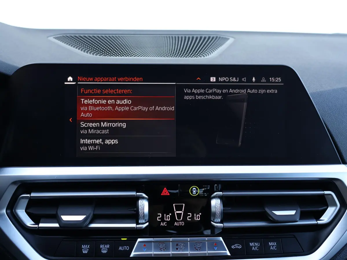 318i Executive Edition M Sport/ Live Cockpit Professional/ HiFi/ Cruise Control/ Sportstoelen/ 19 inch LM/ Getint Glas /