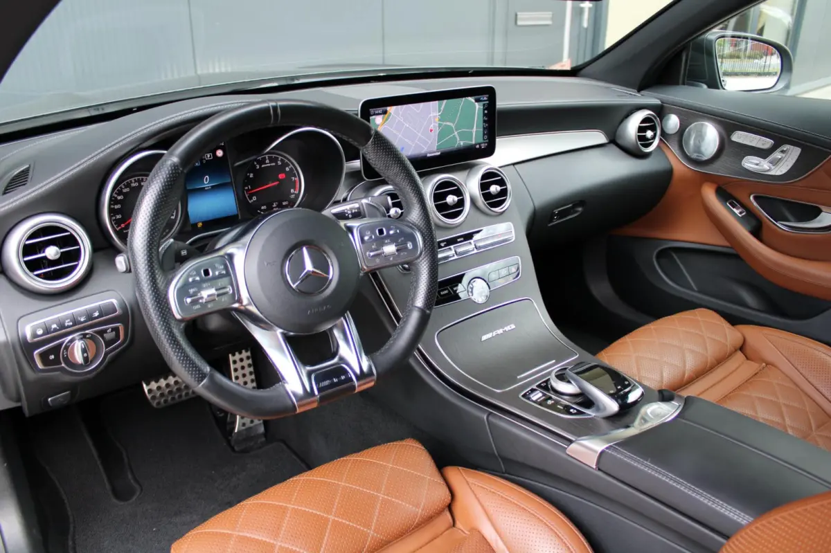 63 AMG | AMG Drivers Package | Designo | head-up | stoelkoeling | airscarf | burmester | 360 camera