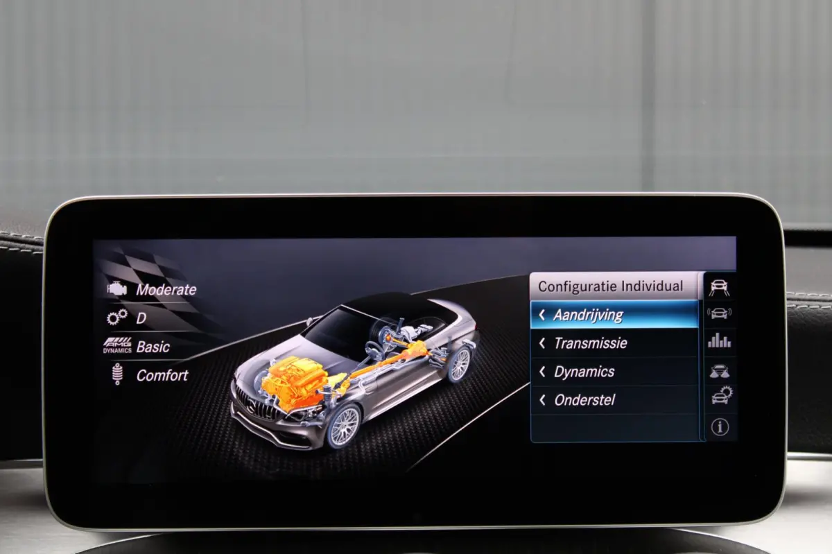 63 AMG | AMG Drivers Package | Designo | head-up | stoelkoeling | airscarf | burmester | 360 camera