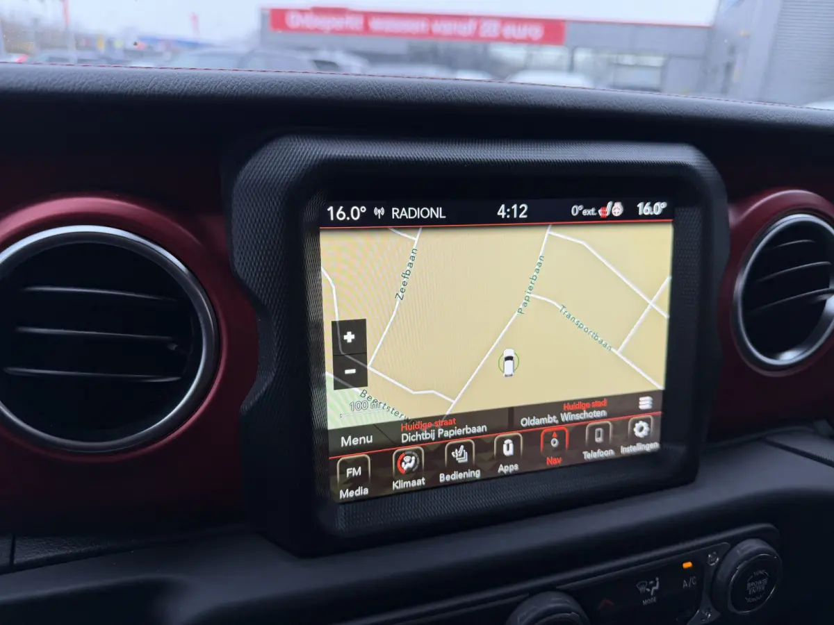 JEEP RUBICON 3.6L V6 5 Zitplaatsen Trekhaak Tonneau cover Carplay Leder LED BTW