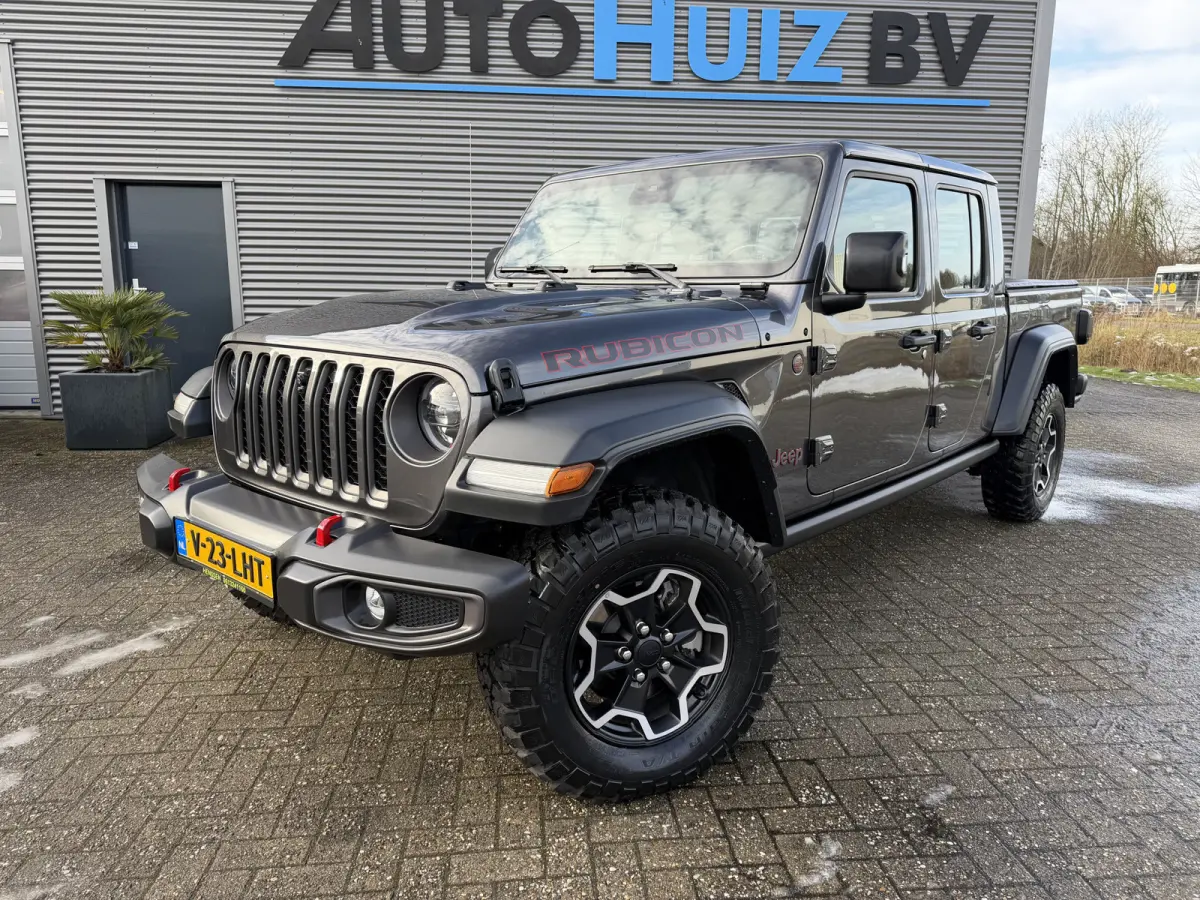 JEEP RUBICON 3.6L V6 5 Zitplaatsen Trekhaak Tonneau cover Carplay Leder LED BTW
